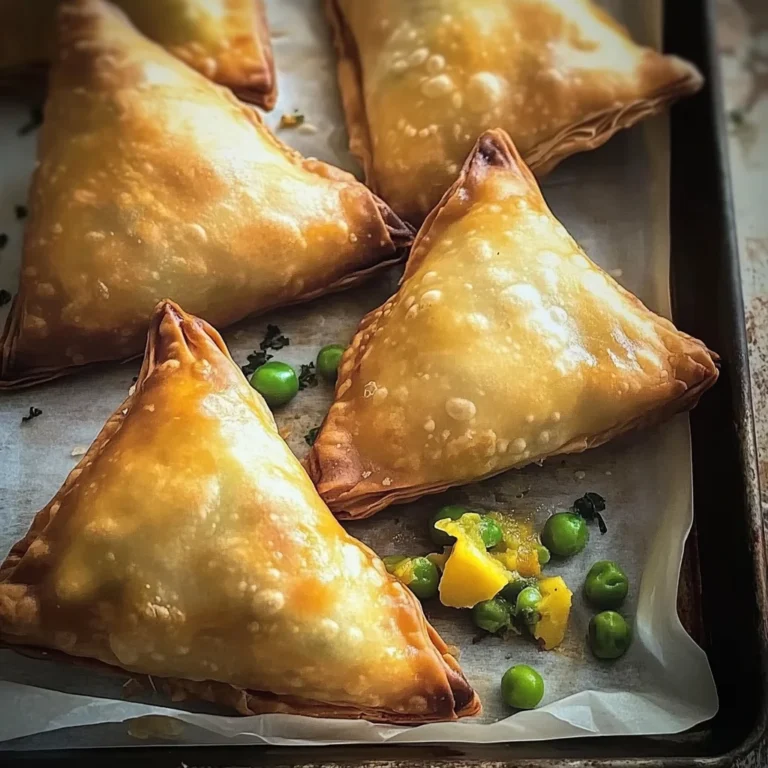 Samosa con patate e piselli