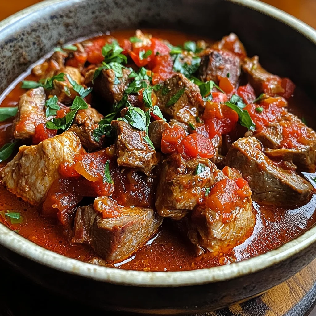 Scottiglia toscana cacciucco carne