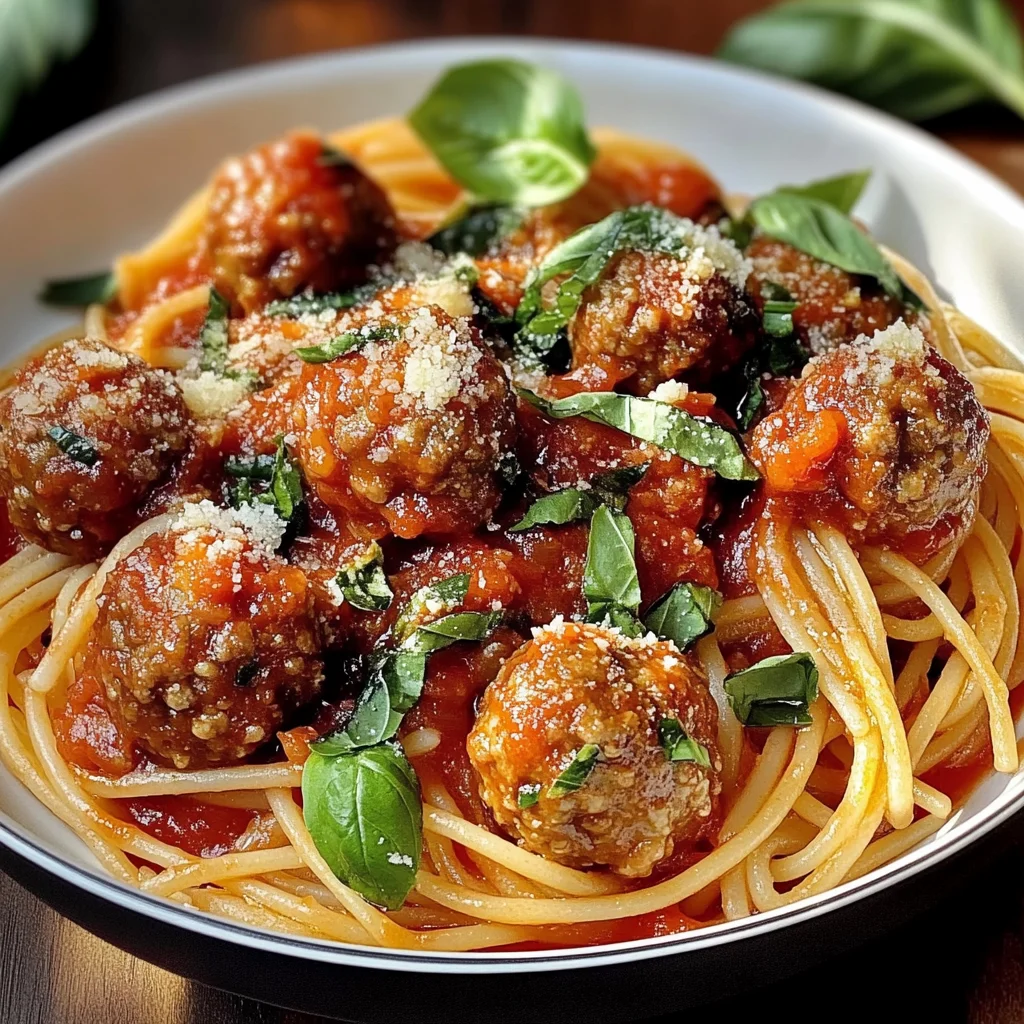 Spaghetti con le polpette