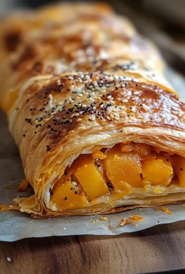Strudel salato con zucca