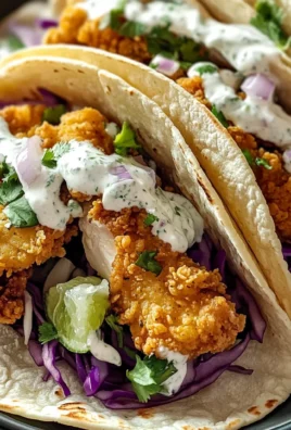 Tacos al pollo fritto