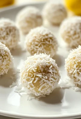 Tartufini cocco cioccolato limone