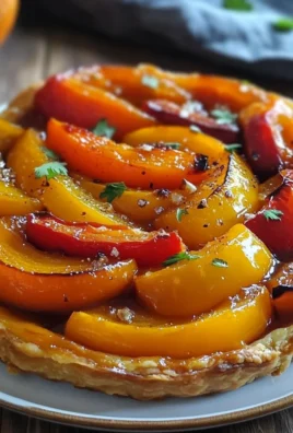 Tatin di zucca e peperoni