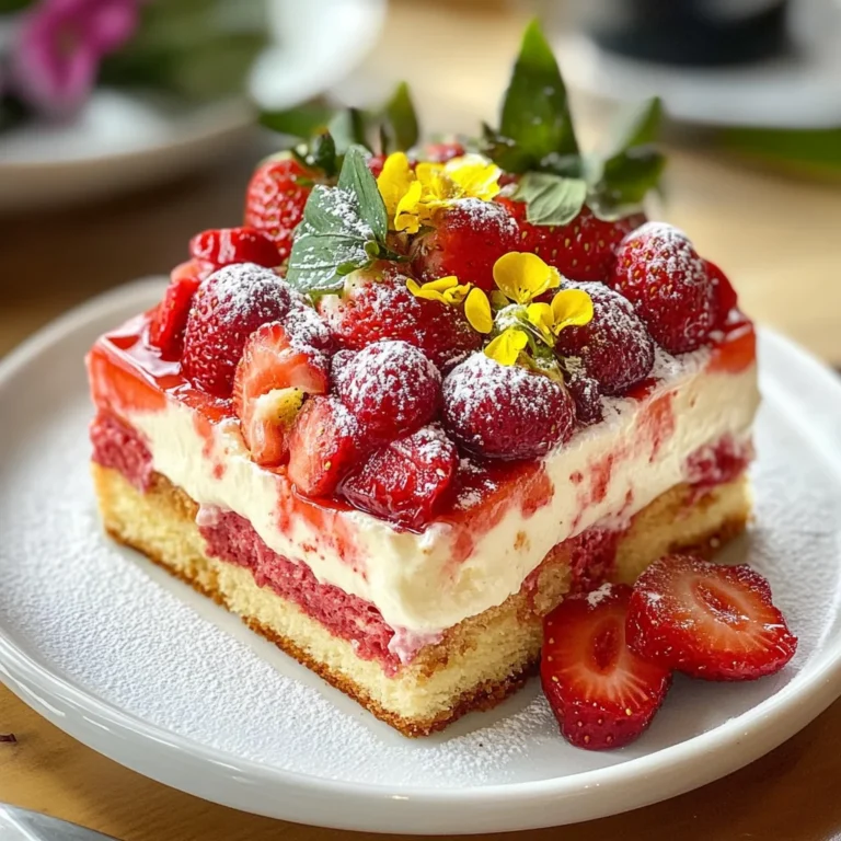 Tiramisù alle fragole