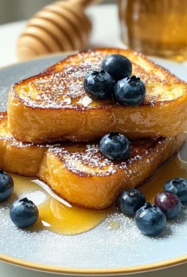 Toast Francese Con Mirtilli