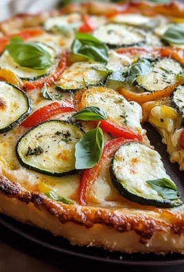 Torta di verdure e mozzarella