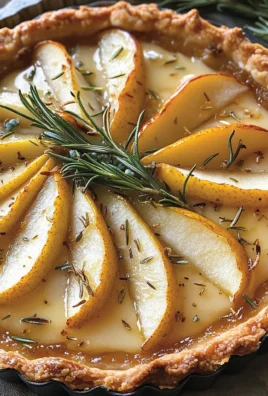 Torta salata formaggio e pere