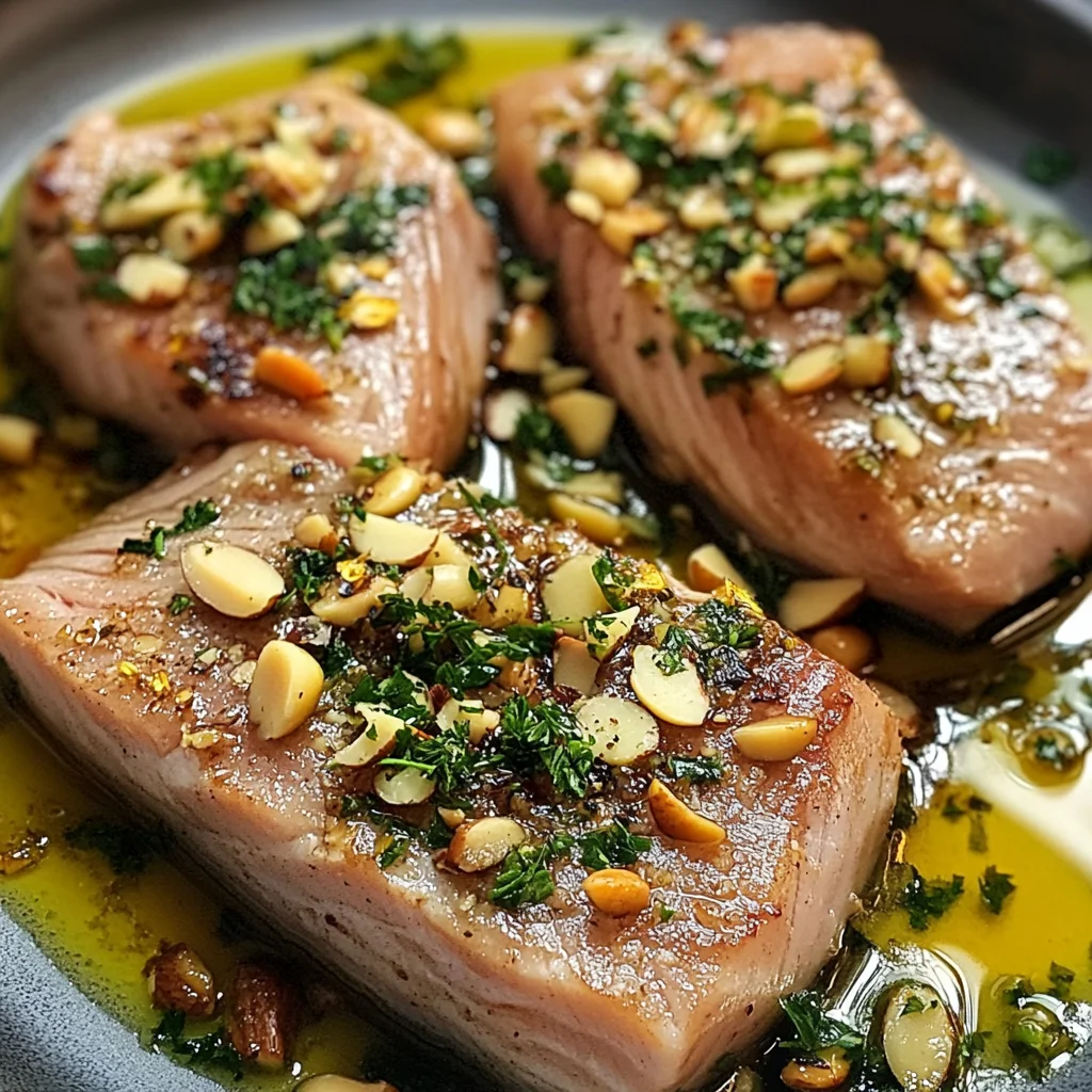 Tranci di tonno alle olive