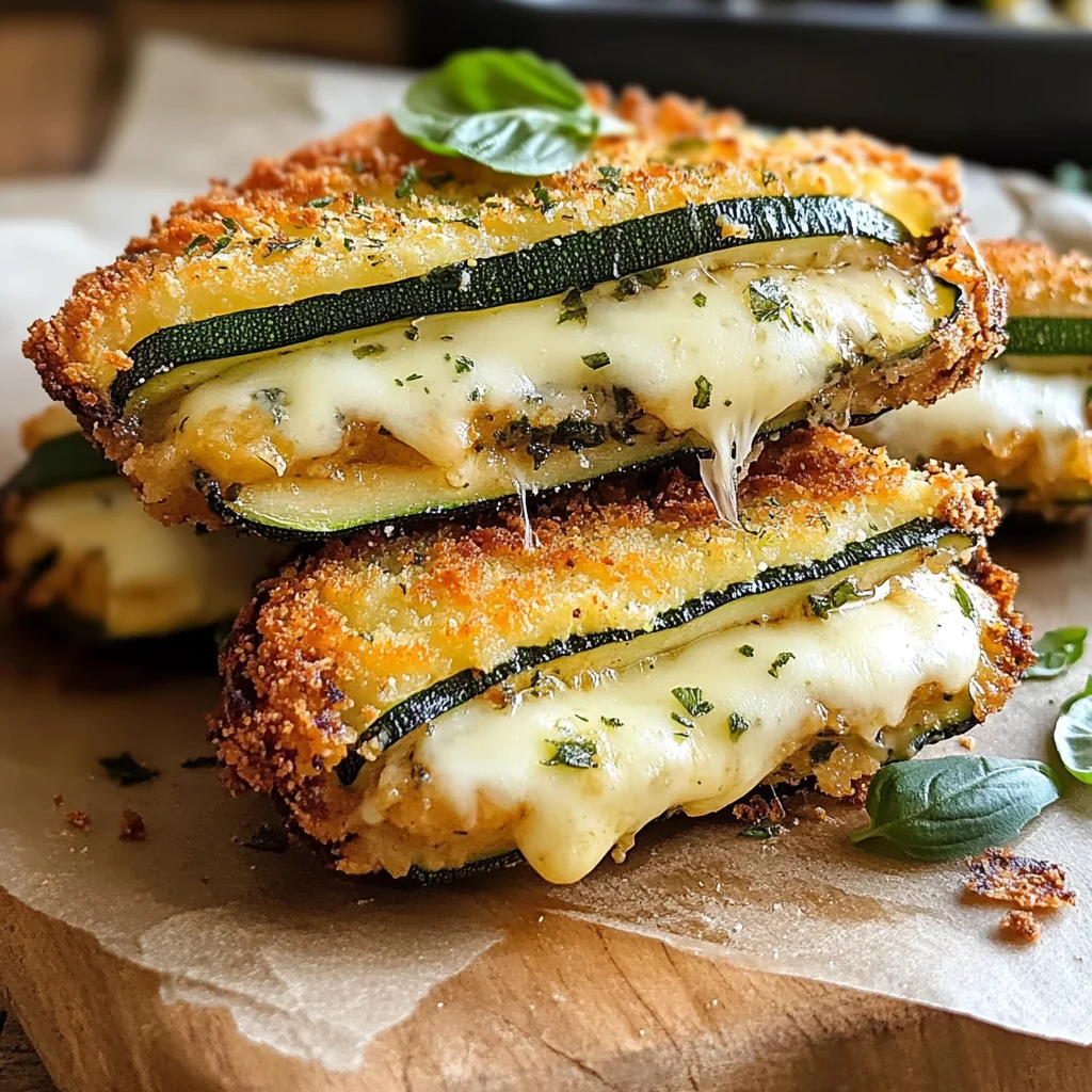 Zucchine ripiene al formaggio