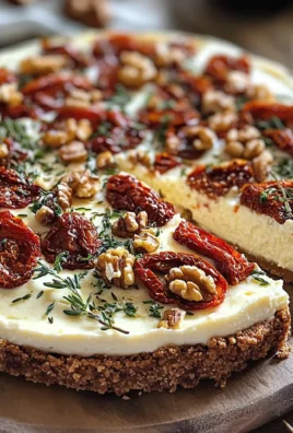 cheesecake ricotta noci pomodori secchi