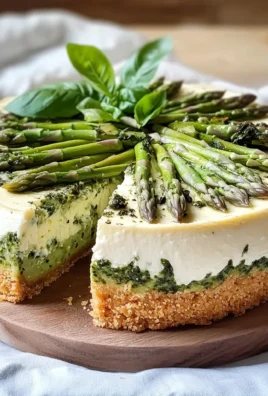 cheesecake salata asparagi robiola