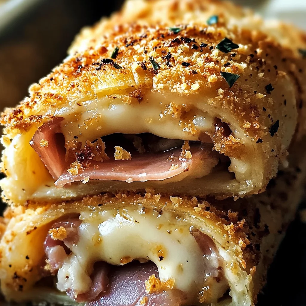 involtini di maiale prosciutto fontina