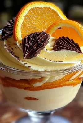 mousse mascarpone arancia cioccolato
