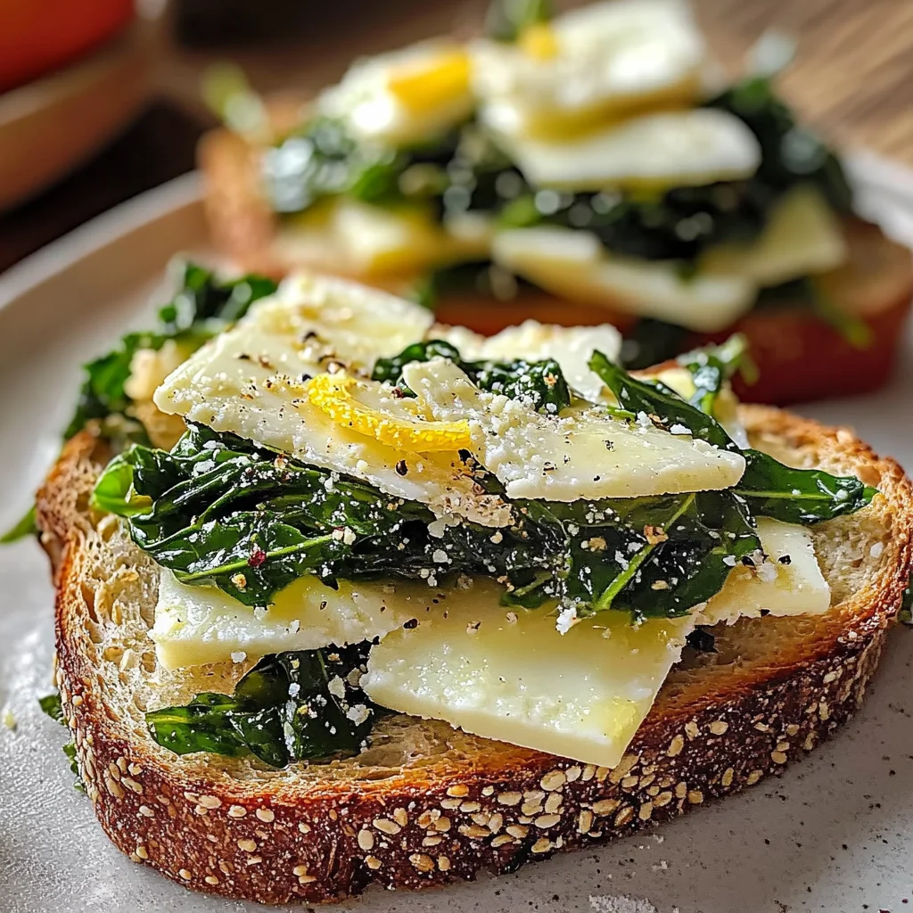toast cime di rapa pecorino