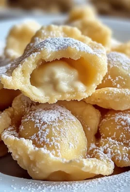 tortelli dolci con zabaione
