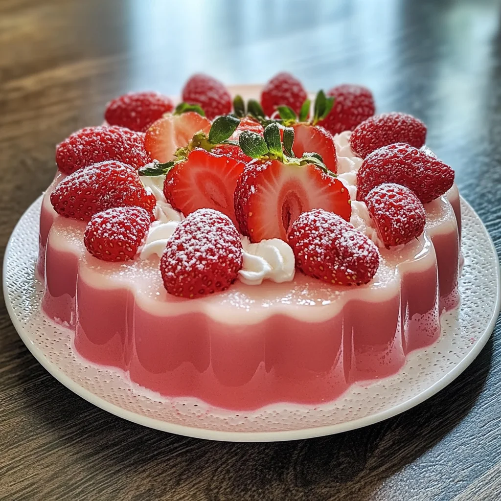 Bavarese alle fragole