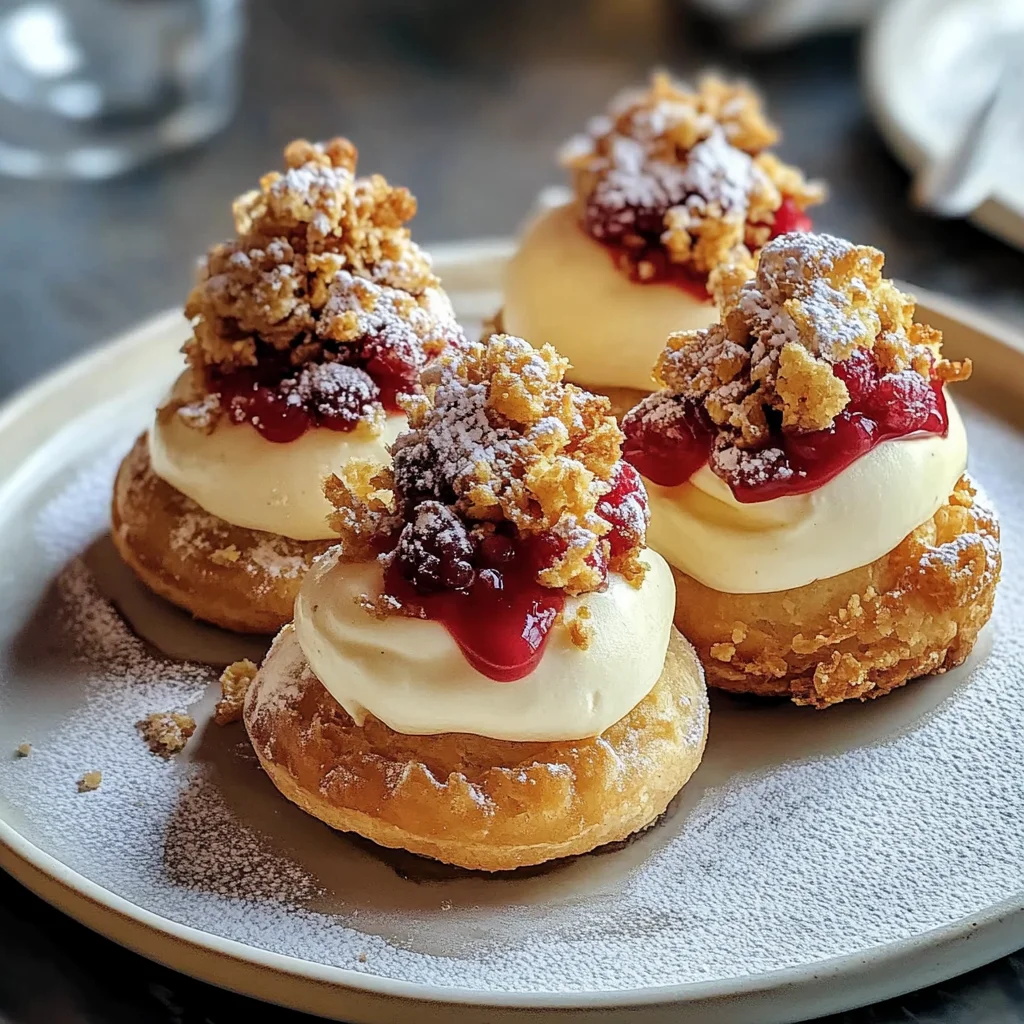 Bignè craquelin con nocciola