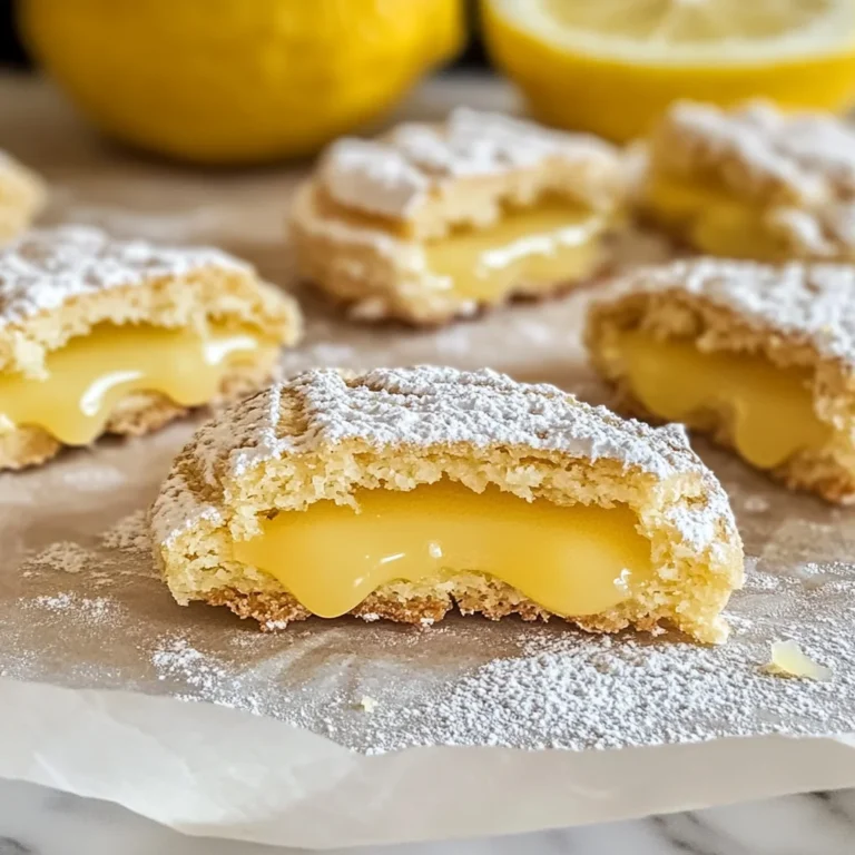 Biscotti al lemon curd