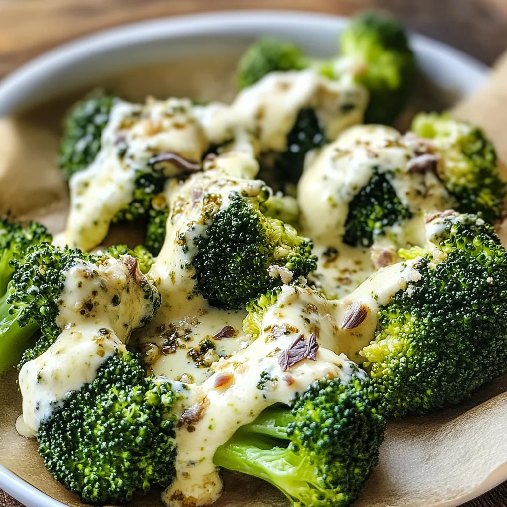 Broccoli croccanti con gorgonzola