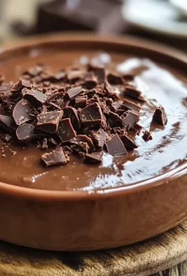 Budino al cioccolato cremoso