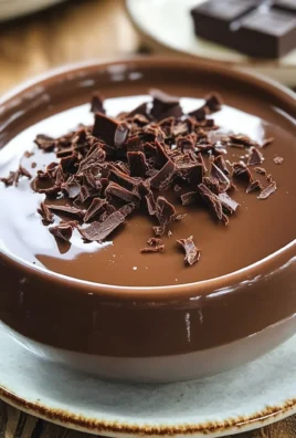 Budino al cioccolato cremoso