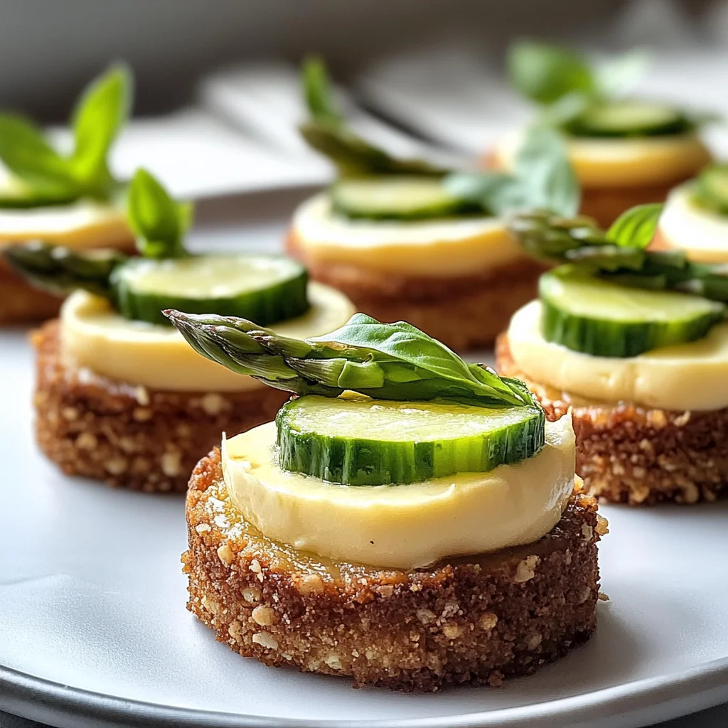 Cheesecake monoporzione agli asparagi