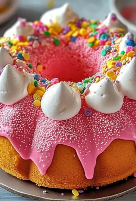 Ciambella rosa della Pasqua umbra