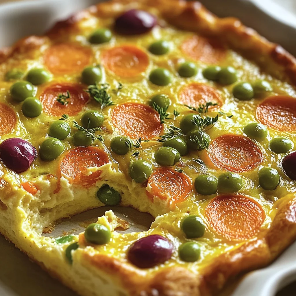 Clafoutis al formaggio di capra