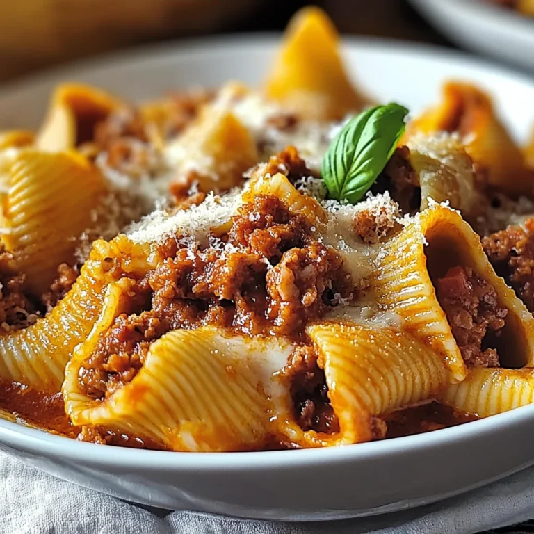 Conchiglioni Ripieni di Ragù