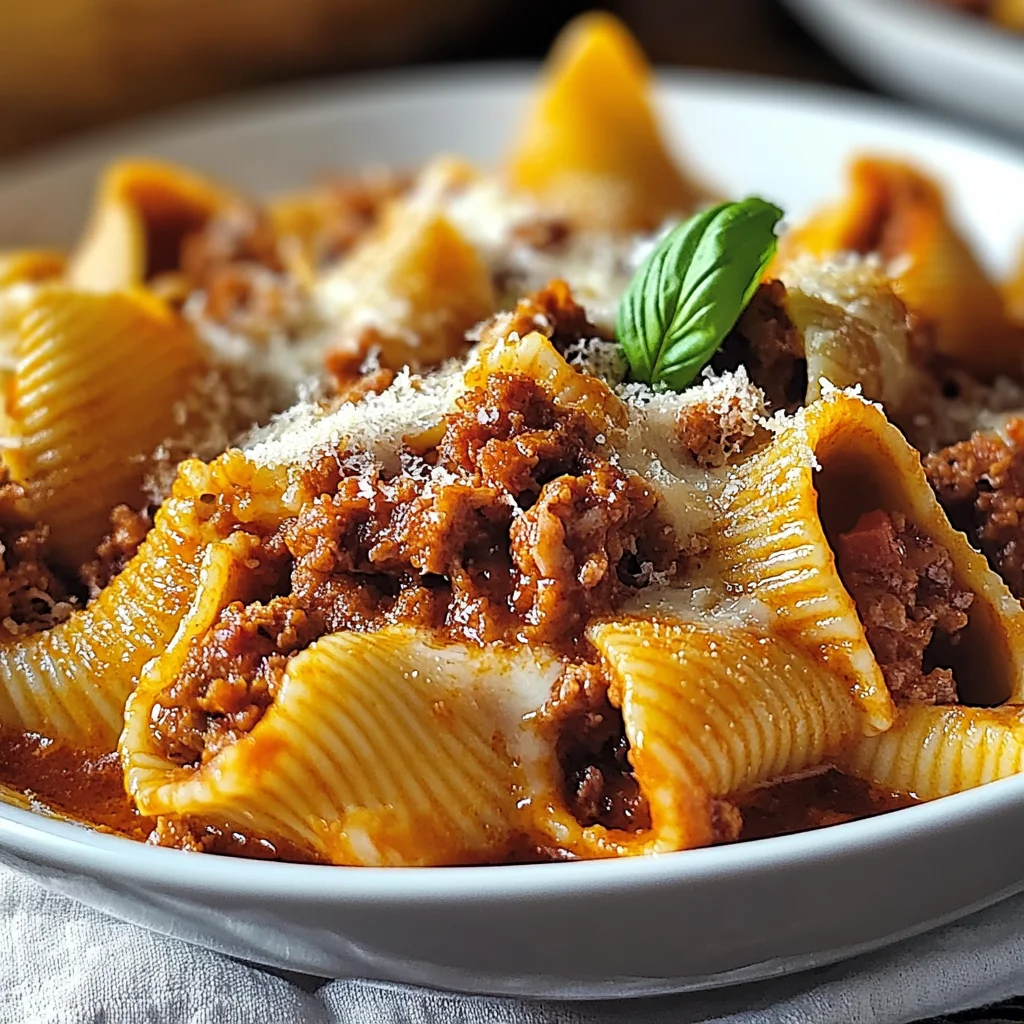 Conchiglioni Ripieni di Ragù