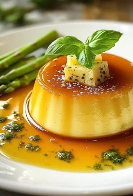 Crème caramel salato Grana Padano