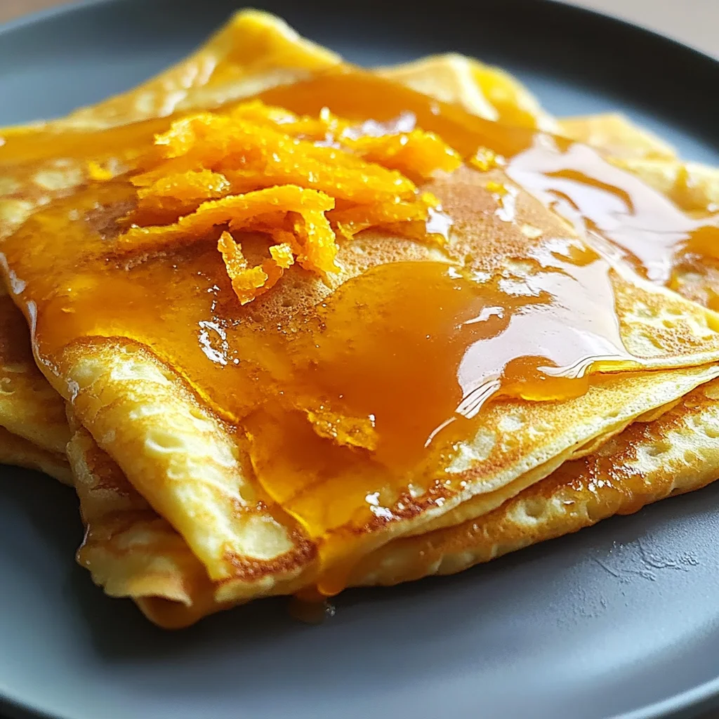 Crepes Suzette con Arance
