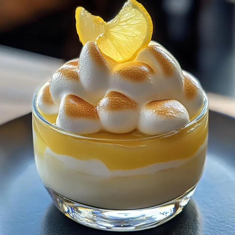 Dolce al limone al cucchiaio