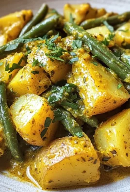 Fagiolini con patate curry