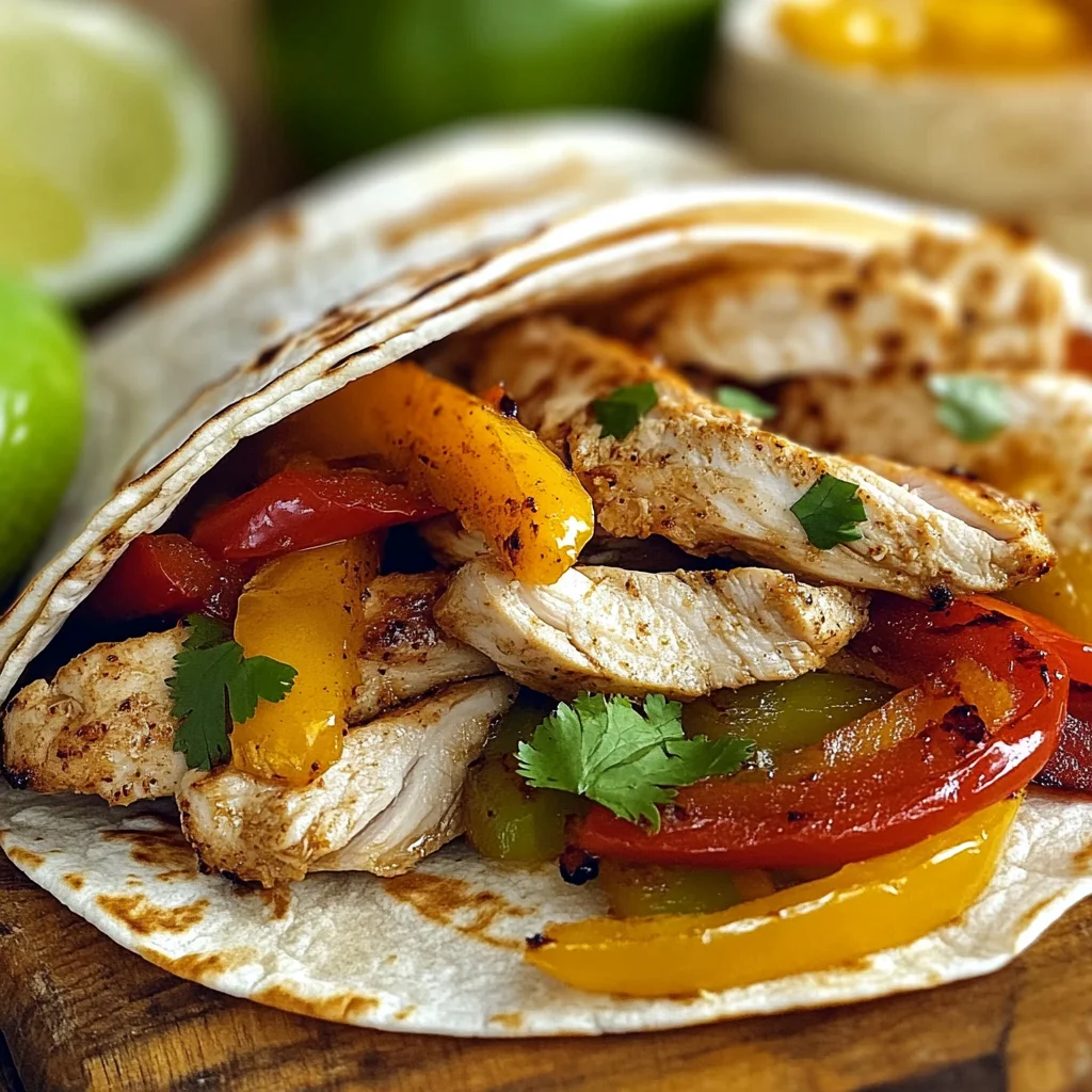 Fajitas di Pollo