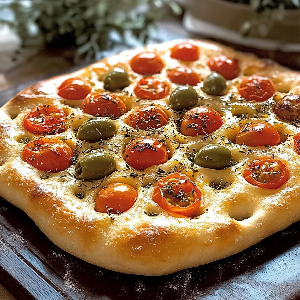 Focaccia barese della tradizione