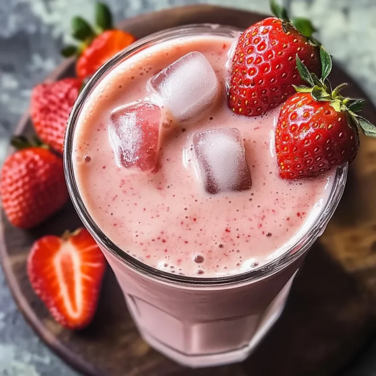 Frullato di fragole