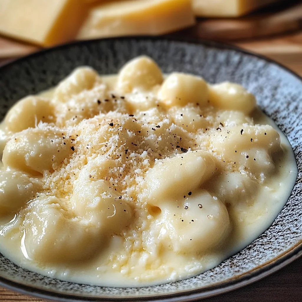 Gnocchi ai 4 formaggi