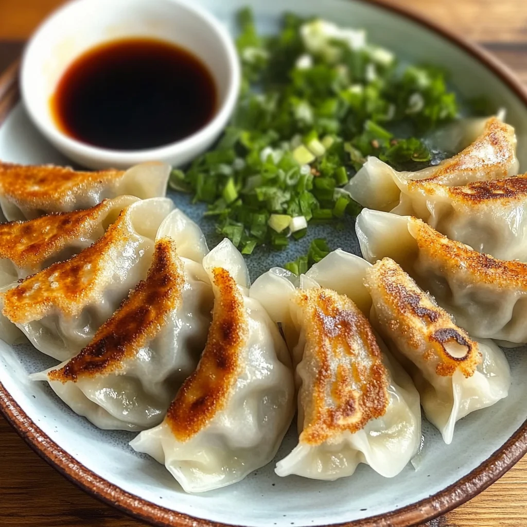Gyoza alla piastra fatti casa