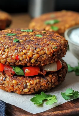 Hamburger di Lenticchie Rosse
