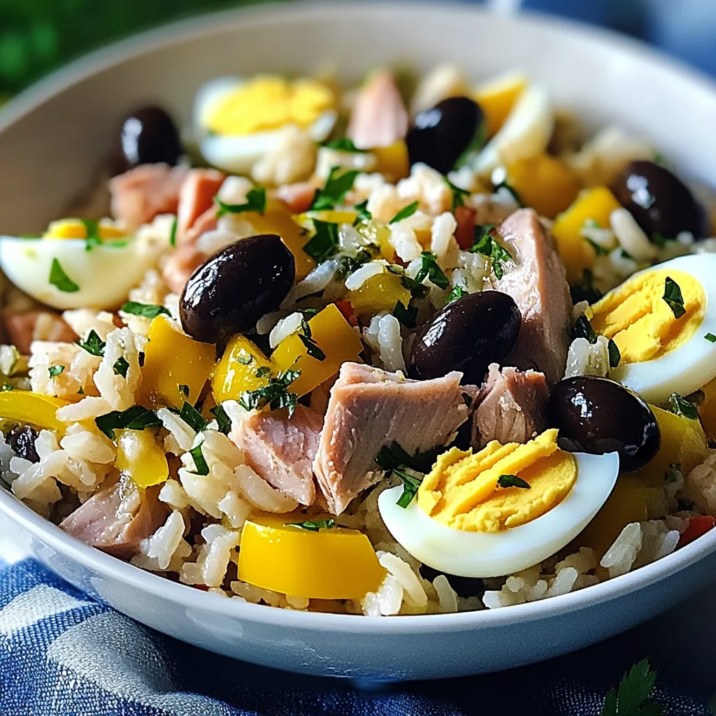 Insalata di riso alla nizzarda