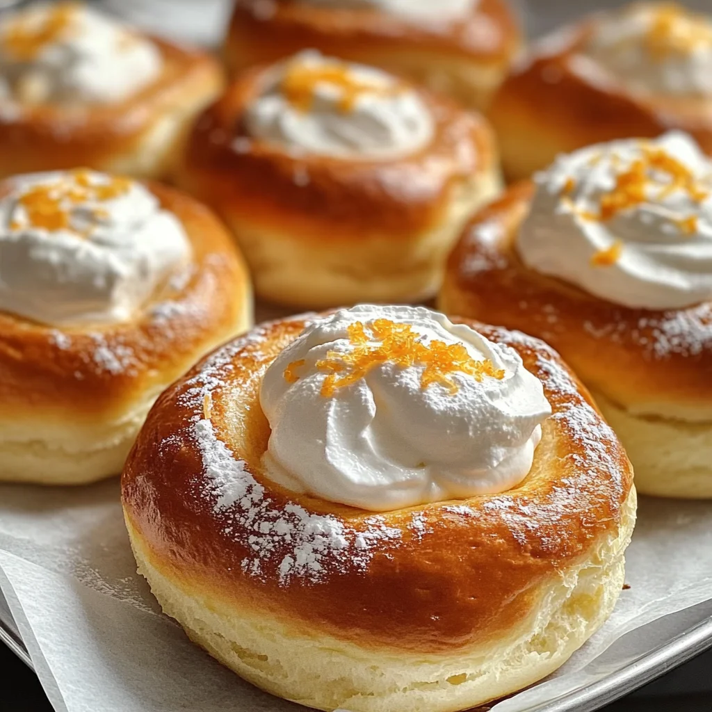 Maritozzi Con Panna Montata