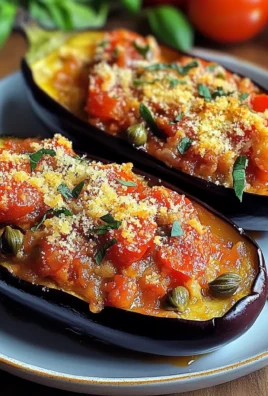 Melanzane ripiene alla pugliese