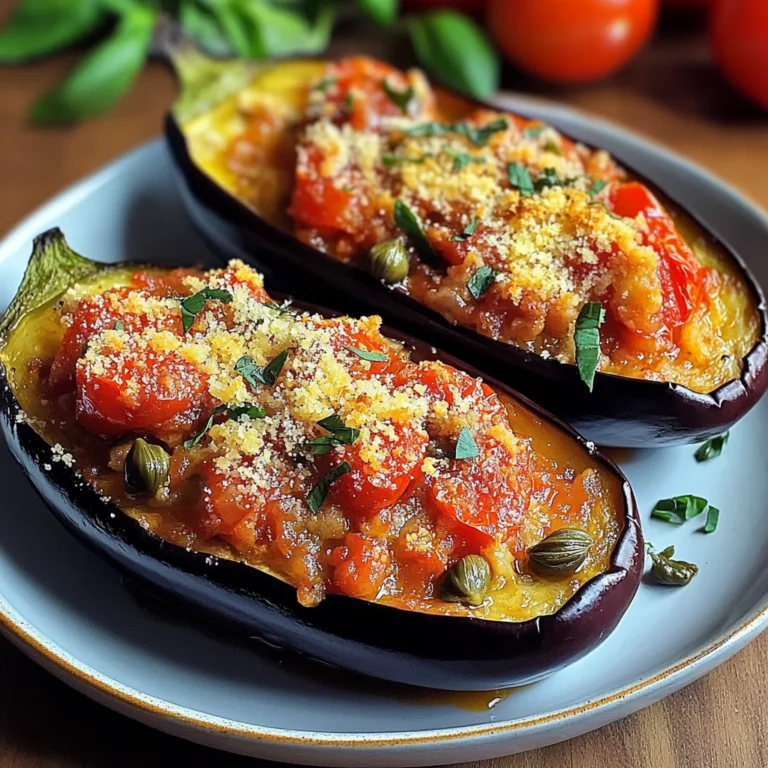 Melanzane ripiene alla pugliese