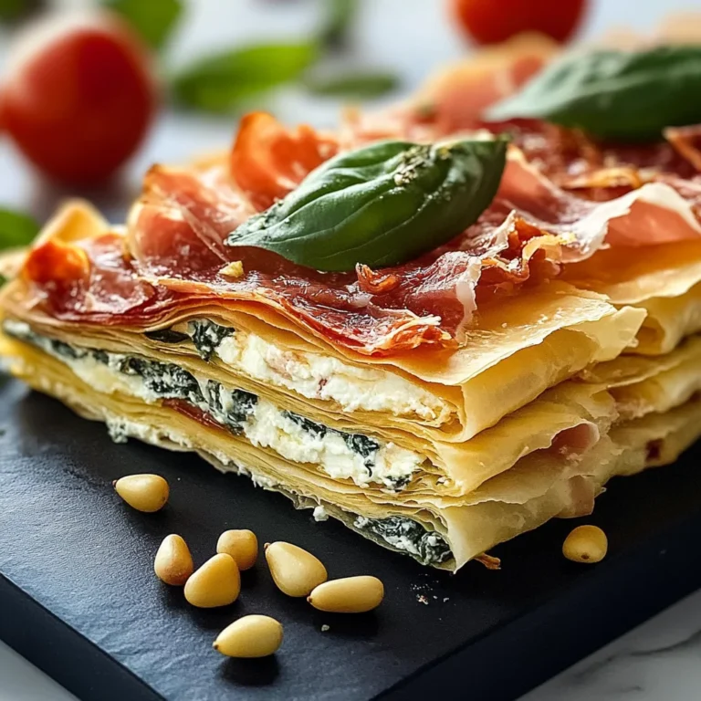 Millefoglie salata con Philadelphia