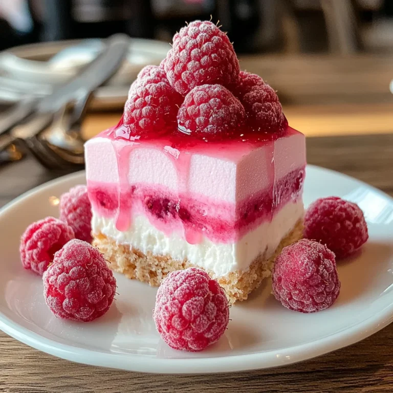 Mousse yogurt e lamponi