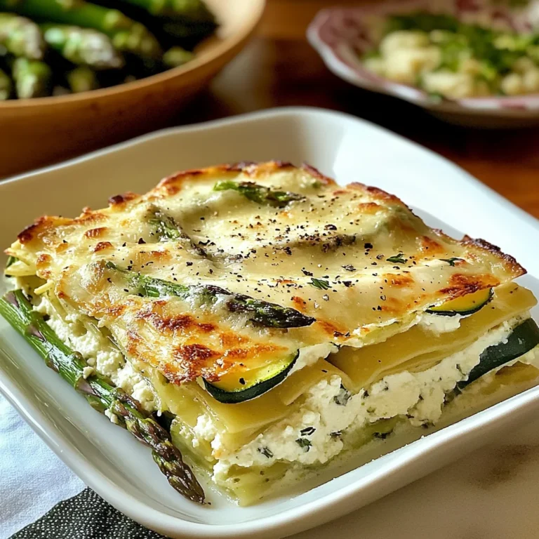 Pasticcio asparagi e zucchine