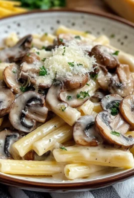 Pennette funghi e panna