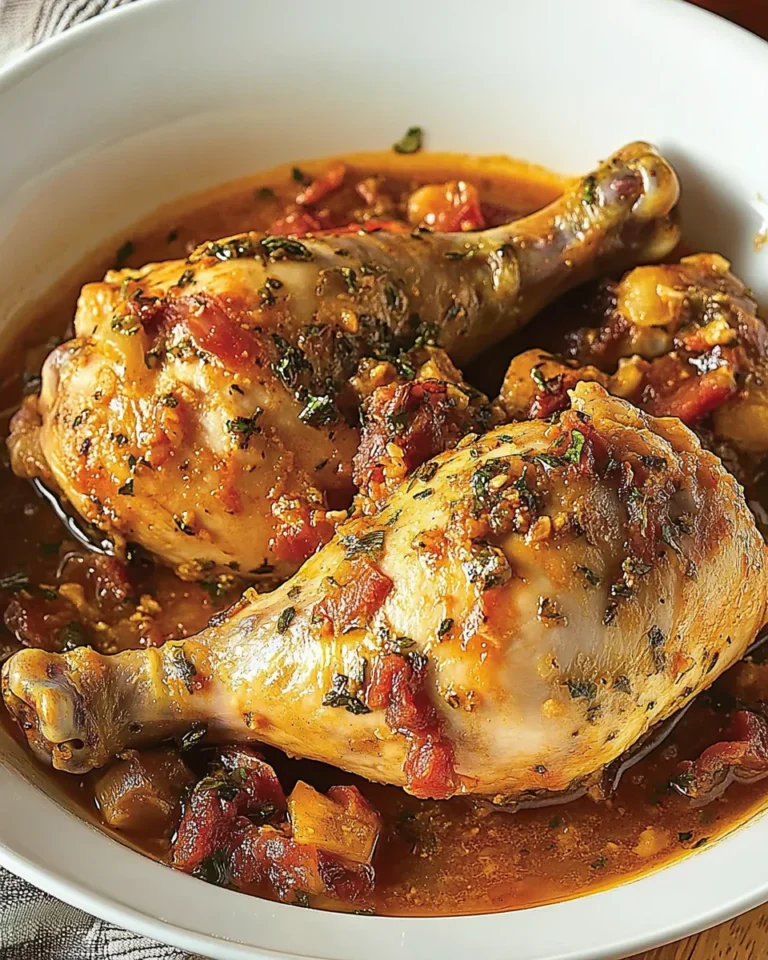 Pollo al sugo con prosciutto
