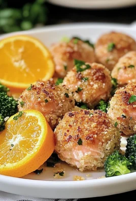 Polpette di salmone all'arancia